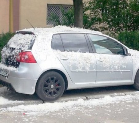 Un tânăr şi-a găsit maşina 
